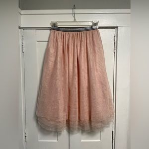 Pink Tulle Skirt